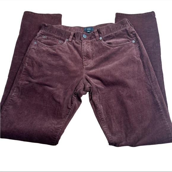 Vince Brown Straight Leg Corduroys - Size 30 - Picture 1 of 9